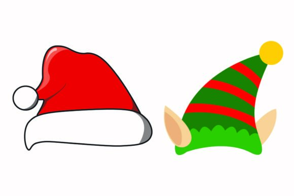 Christmas Hat Santa Red Illustrations: A Festive Design Toolkit