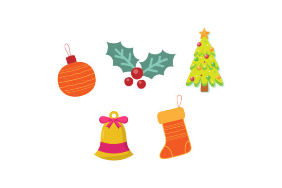 Christmas Illustrations Vector Cute Set: Your Festive Design Toolkit