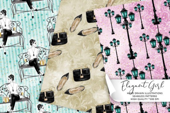 Elevate Your Brand with Elegant Fashion Illustrations