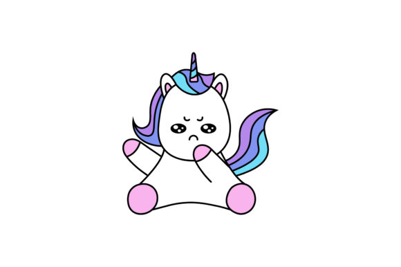 Unicorn Vector Kawaii Illustrations: Adorable Design Assets