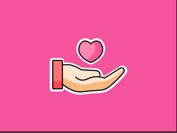 Valentine Give Heart Illustrations: A Designer's Guide to This Versatile Asset