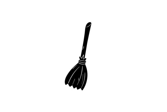 Witch Broom Halloween Illustrations: A Designer's Guide
